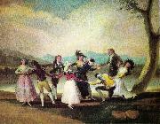 Francisco de Goya Blind Man s Bluff oil painting artist
